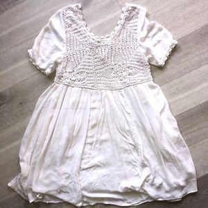 Mink Pink X Urban Outfitter quilted babydoll dress